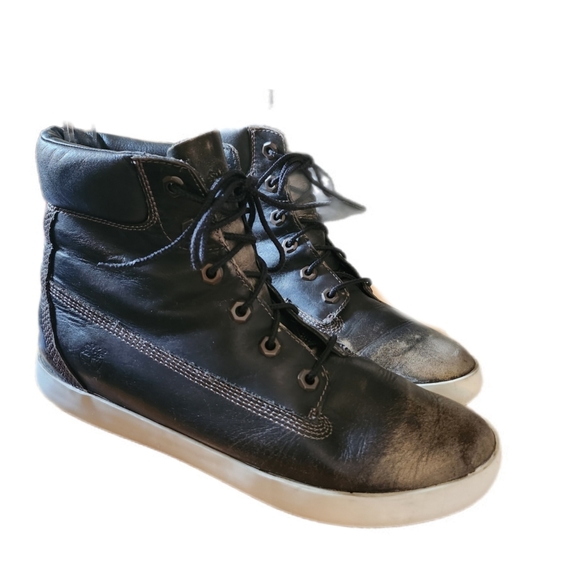 TIMBERLAND GLASTENBURY DISTRESSED A135B ANKLE BOOTS, SIZE 9 - Picture 7 of 9